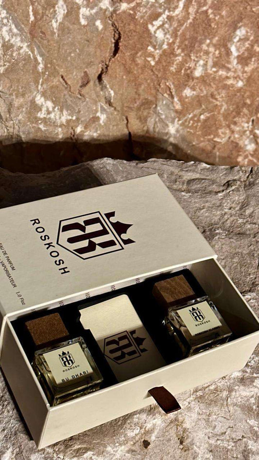 Small box " Bu Dhabi & Roskosh Classic"